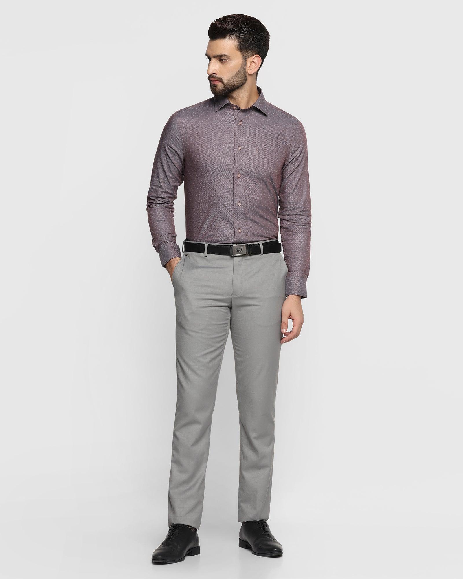 Buy RAYMOND Mens Solid Regular Fit Formal Shirt | Shoppers Stop